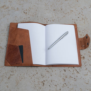 A5 Deri Defter Kılıfı